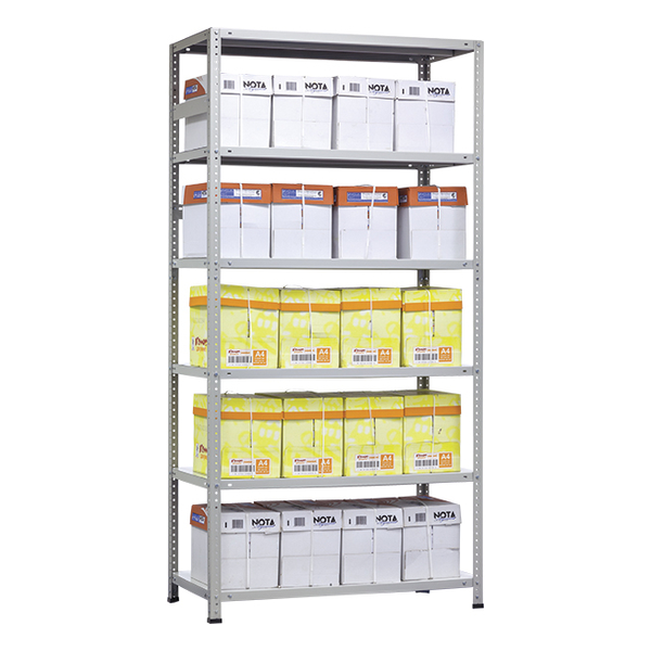 Металлический стеллаж MS Standart 1850х1000х600 4 полки